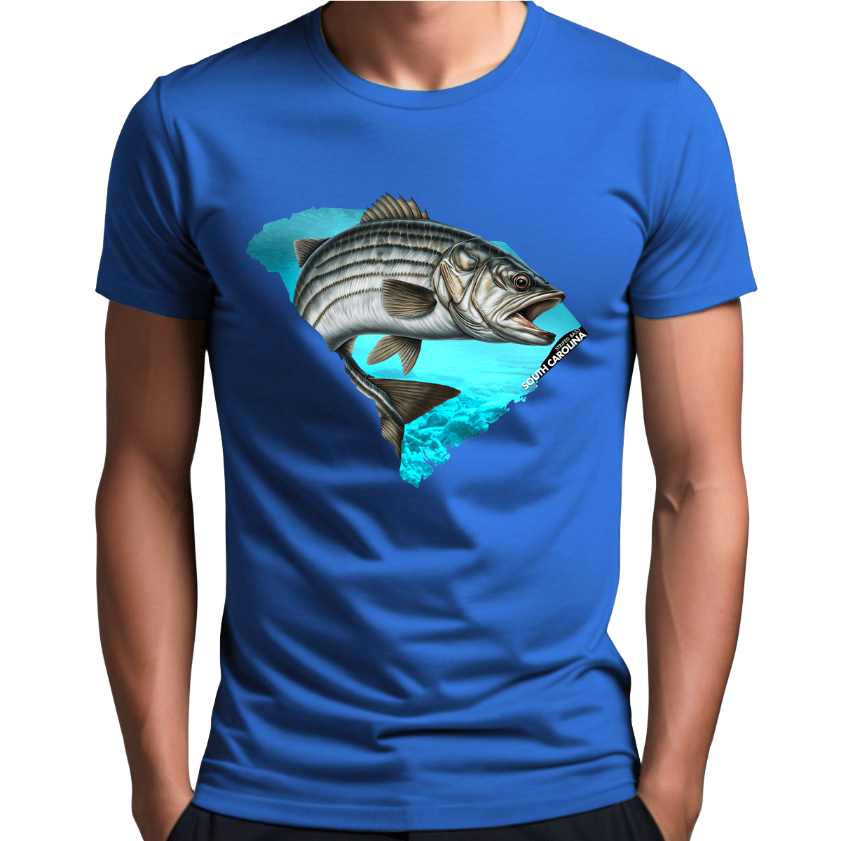 Striped Bass Cotton Tee